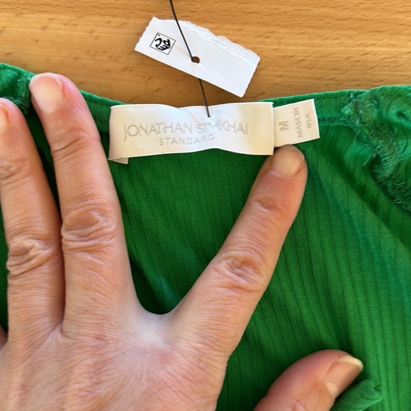 New JONATHAN SIMKHAI Merrit Top - Picture 5 of 7